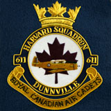 GlengarryHats.com 611 Harvard Squadron Embroidered Sash