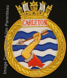 GlengarryHats.com HMCS Carelton Hand Embroidered Baldric Sash