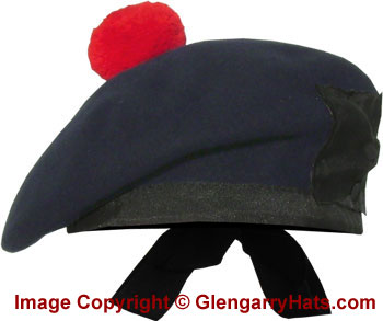 Navy Blue Balmoral Hat