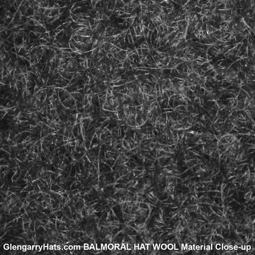 GlengarryHats.com Balmoral Hat Wool Textile Material