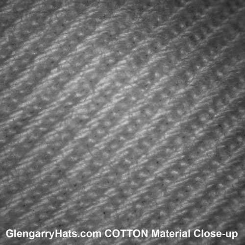 GlengarryHats.com Glengarry Heavy Cotton Textile Material