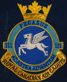 GlengarryHats.com 111 Pegasus Squadron Hand Embroidered Baldric Sash