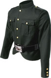 Canadian Forces Style Rifle Green Cutaway Tunic