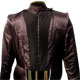 Black Gold piper doublet inside out to show lining