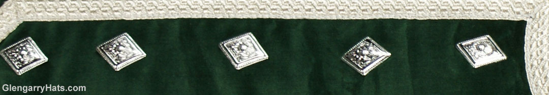 GlengarryHats.com Green Velvet Highland Dancing Vest